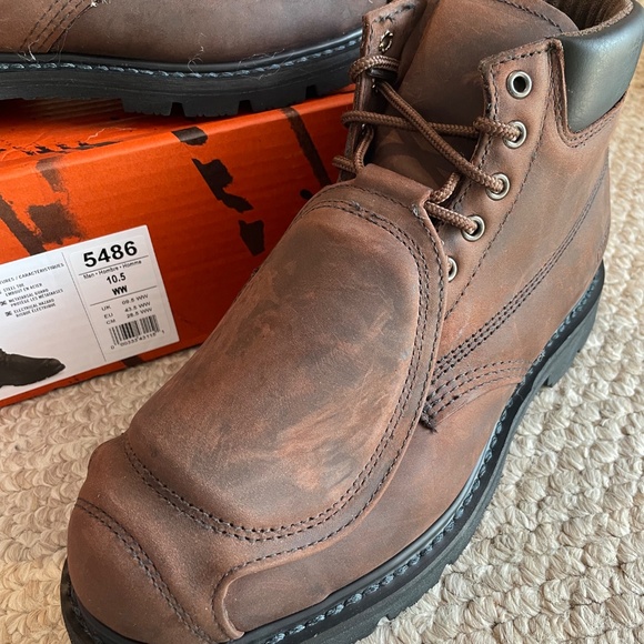 BNIB Men’s Red Wing Shoes Worx Boots Size 10.5 - Picture 2 of 4